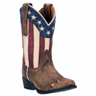 Dan Post Children's Lil' Liberty Red White Blue (12M)