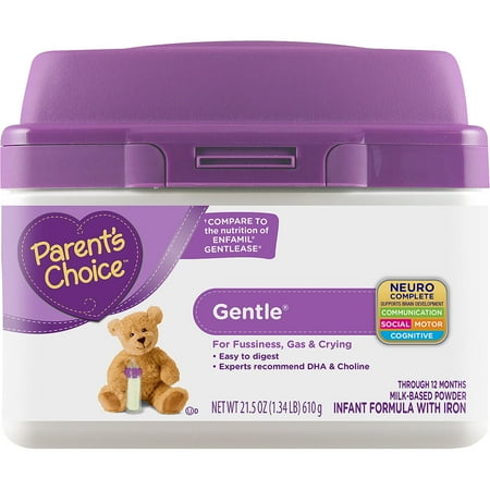 parent choice gentle formula walmart 5oz iron infant