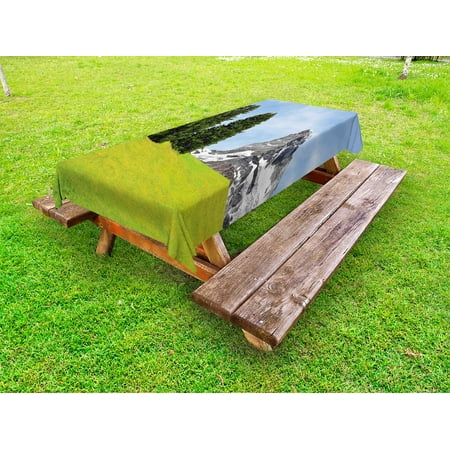 Mountain Outdoor Tablecloth View of Mountain Matterhorn in a Peaceful Summer Day with Sun Rays Meadow Print Decorative Washable Fabric Picnic Tablecloth 58 X 104 Inches Green Blue by Ambesonne
Mountain Outdoor Tablecloth View of Mountain Matterhorn in a Peaceful Summer Day with Sun Rays Meadow Print Decorative Washable Fabric Picnic Tablecloth 58 X 104 Inches Green Blue by Ambesonne