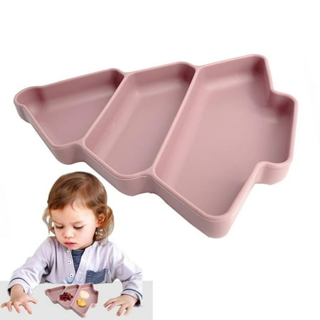 Geruite Toddler Plates with Suction Christmas Tree Shaped Compartment Plate Self Feeding Plates with 3 Compartments for Snacks Desserts Appetizer steadfast
Geruite Toddler Plates with Suction Christmas Tree Shaped Compartment Plate Self Feeding Plates with 3 Compartments for Snacks Desserts Appetizer steadfast