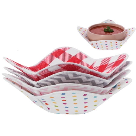 Microwave Bowl Huggers Multi-Color Set of 4 Microwave Bowl Holder Heat Insulated Microfiber & Sponge Heat Resistant Bowl for Soup Pasta Noodles & Rice Bowl
Microwave Bowl Huggers Multi-Color Set of 4 Microwave Bowl Holder Heat Insulated Microfiber & Sponge Heat Resistant Bowl for Soup Pasta Noodles & Rice Bowl