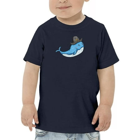 Cartoon Blue Whale Pirate Hat T-Shirt Toddler -Image by Shutterstock 4 Toddler
Cartoon Blue Whale Pirate Hat T-Shirt Toddler -Image by Shutterstock 4 Toddler