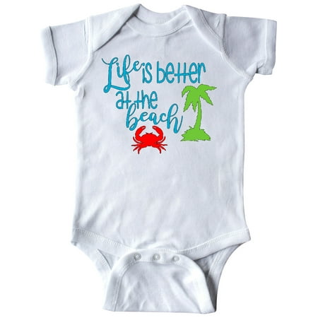 Inktastic Life is Better at the Beach Crab and Palm Tree Gift Baby Boy or Baby Girl Bodysuit
Inktastic Life is Better at the Beach Crab and Palm Tree Gift Baby Boy or Baby Girl Bodysuit
