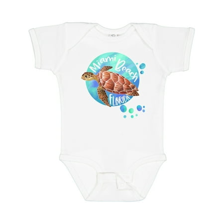 Inktastic Miami Beach Florida Swimming Sea Turtle with Bubbles Gift Baby Boy or Baby Girl Bodysuit
Inktastic Miami Beach Florida Swimming Sea Turtle with Bubbles Gift Baby Boy or Baby Girl Bodysuit