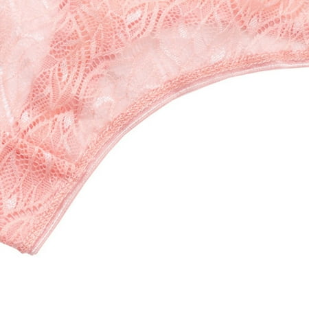 Intimates New Hot Panties For Women Lace Sexy Patchwork Low Waist Thong In Solid Color Polyester Simple Long Sleeve Shirts for Women Pink
Intimates New Hot Panties For Women Lace Sexy Patchwork Low Waist Thong In Solid Color Polyester Simple Long Sleeve Shirts for Women Pink