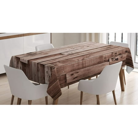 Mindunm Modern Farmhouse Decor Kitchen Tablecloth Vintage Barn Shed Rustic Planks Sepia Old Natural Plywood Lodge Image Print for Decorative Dining Room Rectangular Table Cover 60 X 84 Grey Brown
Mindunm Modern Farmhouse Decor Kitchen Tablecloth Vintage Barn Shed Rustic Planks Sepia Old Natural Plywood Lodge Image Print for Decorative Dining Room Rectangular Table Cover 60 X 84 Grey Brown