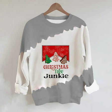 Zedker Cute Fall Clothes Long Sweatshirt for Women Women s Casual Funny Christmas Print Long Sleeve Crew Neck Pullover Blouse Tops
Zedker Cute Fall Clothes Long Sweatshirt for Women Women s Casual Funny Christmas Print Long Sleeve Crew Neck Pullover Blouse Tops