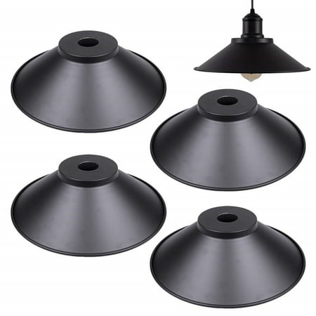 FSLiving 12.8 Industrial Vintage Metal Bulb Guard Iron Black Hanging Cone Holder DIY Light Shade Decorative Replacement Lamp Shade for Pendant Light Table Lamp Wall lamp Wall Sconce - 4 Pack
FSLiving 12.8 Industrial Vintage Metal Bulb Guard Iron Black Hanging Cone Holder DIY Light Shade Decorative Replacement Lamp Shade for Pendant Light Table Lamp Wall lamp Wall Sconce - 4 Pack