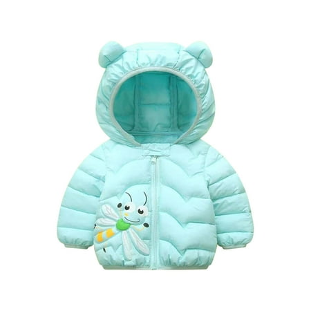 FRSASU Clearance Toddler Kids Cartoon Dragonflies Pattern Windproof Padded Clothes Jacket Hooded Coat Light Blue 4-5 Years
FRSASU Clearance Toddler Kids Cartoon Dragonflies Pattern Windproof Padded Clothes Jacket Hooded Coat Light Blue 4-5 Years