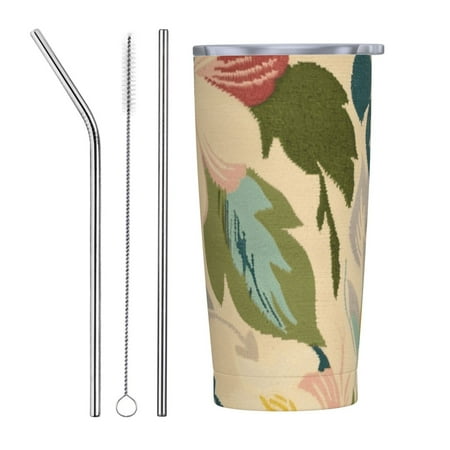 Floral painting in watercolor 20 oz stainless steel insulated cup with handle lid and straw suitable for home office or car black
Floral painting in watercolor 20 oz stainless steel insulated cup with handle lid and straw suitable for home office or car black