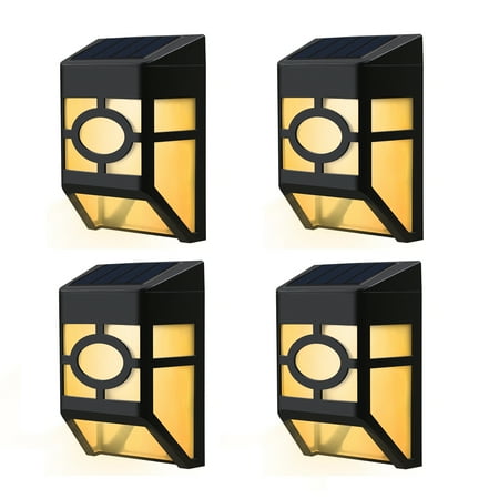 Solar Wall Lights 2 Leds Outdoor Waterproof Solar Led Wall Lamps Solar Powered Landscape Lights Decorative Auto On/ Off For Fence Front Door Gate Balcony Yard Garden Pack Of 4Pcs
Solar Wall Lights 2 Leds Outdoor Waterproof Solar Led Wall Lamps Solar Powered Landscape Lights Decorative Auto On/ Off For Fence Front Door Gate Balcony Yard Garden Pack Of 4Pcs
