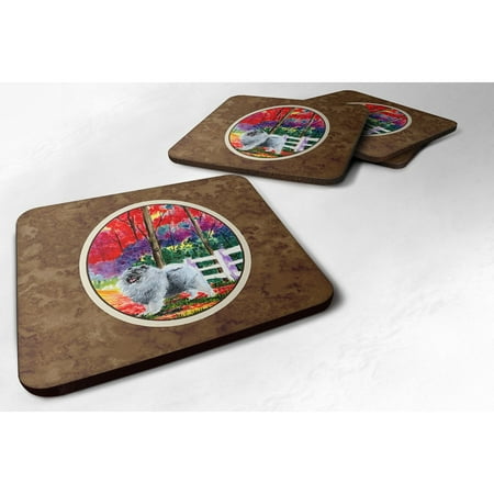Carolines Treasures SS8432FC Keeshond Foam Coaster Set of 4 3 1/2 x 3 1/2 multicolor
Carolines Treasures SS8432FC Keeshond Foam Coaster Set of 4 3 1/2 x 3 1/2 multicolor