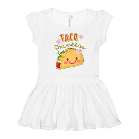 Inktastic Taco Princess- Cute Taco Gift Toddler Girl Dress