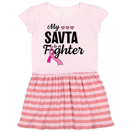 Inktastic Breast Cancer Awareness My Savta is a Fighter Gift Toddler Girl Dress
Inktastic Breast Cancer Awareness My Savta is a Fighter Gift Toddler Girl Dress