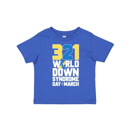 Inktastic 321 is World Down Syndrome Day Gift Toddler Boy or Toddler Girl T-Shirt
Inktastic 321 is World Down Syndrome Day Gift Toddler Boy or Toddler Girl T-Shirt
