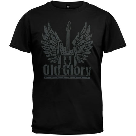 Old Glory Winged Guitar Logo T-Shirt