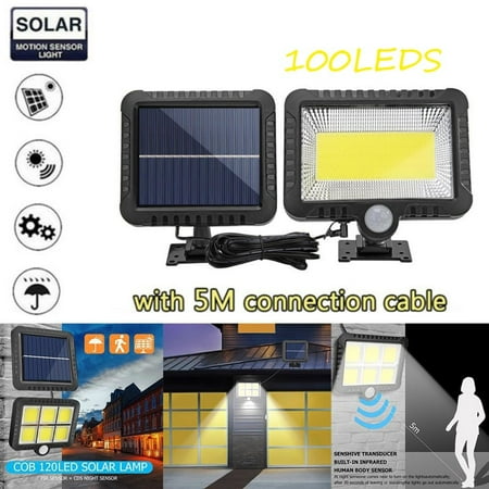 QIFEI 100 LED Solar Powered PIR Motion Sensor Garden Wall Light Security Outdoor Lamp Black
QIFEI 100 LED Solar Powered PIR Motion Sensor Garden Wall Light Security Outdoor Lamp Black