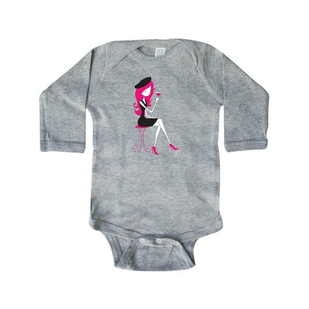 Inktastic French Girl Fashion Girl Pink Hair High Heels Gift Baby Girl Long Sleeve Bodysuit
Inktastic French Girl Fashion Girl Pink Hair High Heels Gift Baby Girl Long Sleeve Bodysuit