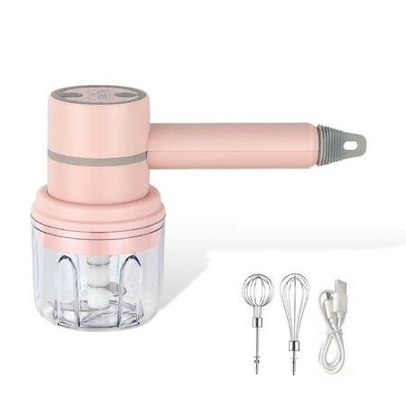 FANCY Wireless Electric Food Mixer with Handle Hand Blender Detachable 3 Modes Adjustable Waterproof Egg Beater Kitchen Baking Gadgets Pink
FANCY Wireless Electric Food Mixer with Handle Hand Blender Detachable 3 Modes Adjustable Waterproof Egg Beater Kitchen Baking Gadgets Pink