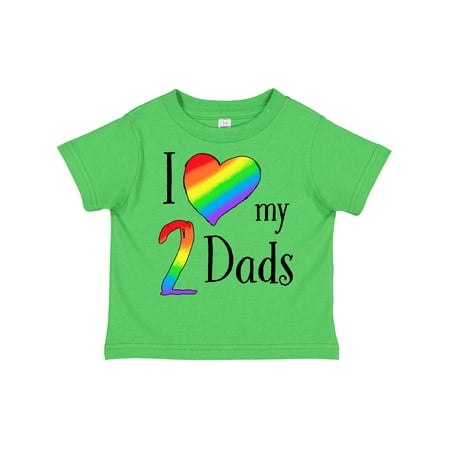 Inktastic I Love My Two Dads- Pride Rainbow Heart Gift Toddler Boy or Toddler Girl T-Shirt
Inktastic I Love My Two Dads- Pride Rainbow Heart Gift Toddler Boy or Toddler Girl T-Shirt