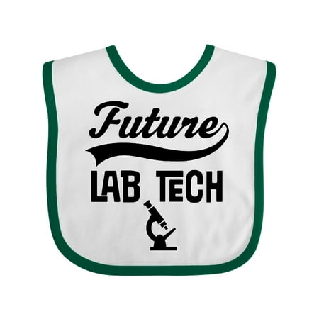 Inktastic Future Lab Technician Tech Gift Baby Boy or Baby Girl Bib
