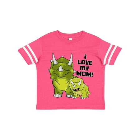 Inktastic I Love My Mom with Baby and Mommy Triceratops Gift Toddler Boy or Toddler Girl T-Shirt
Inktastic I Love My Mom with Baby and Mommy Triceratops Gift Toddler Boy or Toddler Girl T-Shirt