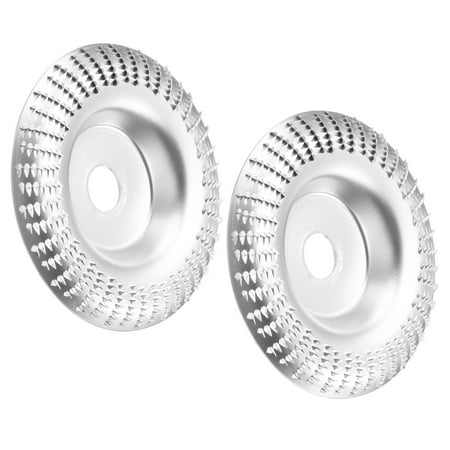 Uxcell 3.9 Arc Hardened #45 Steel Abrasive Silver Grinder Shaping Disk 2Pack
Uxcell 3.9 Arc Hardened #45 Steel Abrasive Silver Grinder Shaping Disk 2Pack