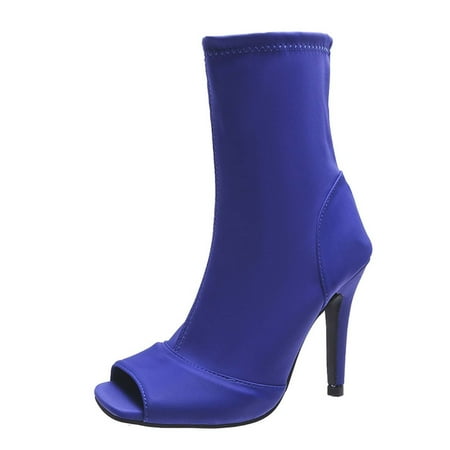 Summer Saving Clearance! Kukoosong Heels for Women Peep Toe Summer Booties Side Zipper Fish Mouth 10CM High Heels Dress Sandals Womens Sandals Blue 38
Summer Saving Clearance! Kukoosong Heels for Women Peep Toe Summer Booties Side Zipper Fish Mouth 10CM High Heels Dress Sandals Womens Sandals Blue 38