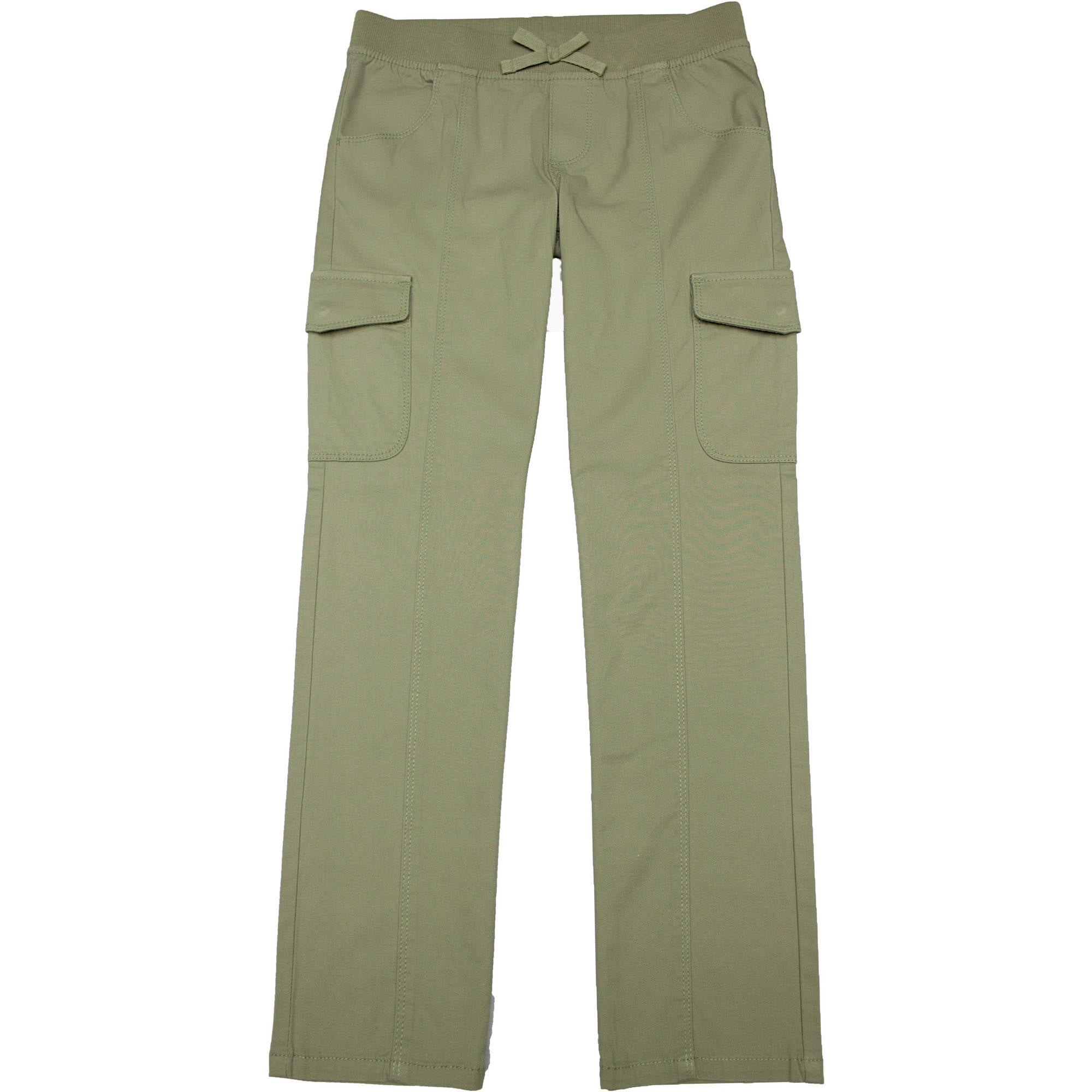 School Uniform Girls Plus Size Flat Front Pants