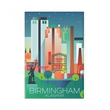 BIRMINGHAM ALABAMA REFRIGERATOR MAGNET