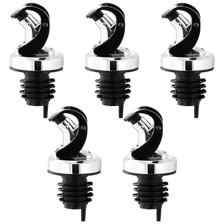 5 pcs Bottle Pourers | Bottle Pourer with Flap | Automatic Pourer Pour Spouts Liquor Bottle Pourers Pourer Lap for Wine Olive Oil Coffee Syrup Vinegar Bottles
5 pcs Bottle Pourers | Bottle Pourer with Flap | Automatic Pourer Pour Spouts Liquor Bottle Pourers Pourer Lap for Wine Olive Oil Coffee Syrup Vinegar Bottles