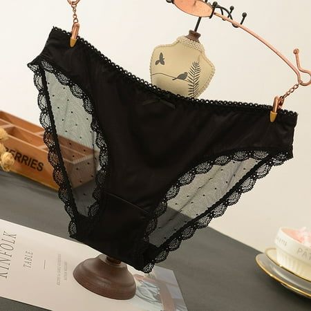 DENGDENG Women s Print Brief Low Waisted Panties for Women Sexy Lace Panties Stretch See Through Underwear
DENGDENG Women s Print Brief Low Waisted Panties for Women Sexy Lace Panties Stretch See Through Underwear