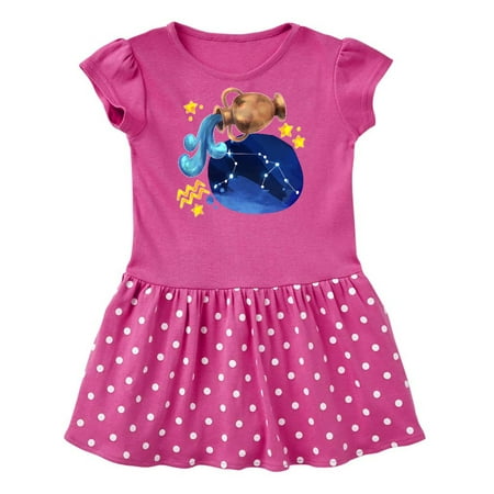 Inktastic Aquarius Constellation Zodiac Sign Illustration Gift Baby Girl Dress
Inktastic Aquarius Constellation Zodiac Sign Illustration Gift Baby Girl Dress