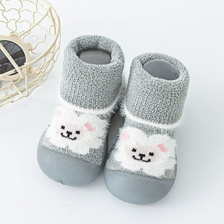 〖Roliyen〗Toddler Shoes Infant Boys Girls Animal Cartoon Socks Shoes Toddler Fleece Warmthe Floor Socks Non Slip Prewalker Shoes
〖Roliyen〗Toddler Shoes Infant Boys Girls Animal Cartoon Socks Shoes Toddler Fleece Warmthe Floor Socks Non Slip Prewalker Shoes
