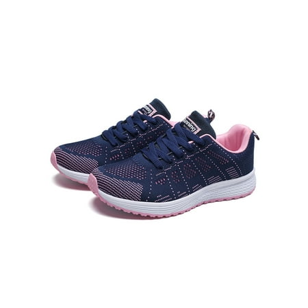 Oucaili Ladies Trainers Lace Up Sneakers Sport Athletic Shoes Breathable Casual Walking Shoe Womens Blue Pink 6.5
Oucaili Ladies Trainers Lace Up Sneakers Sport Athletic Shoes Breathable Casual Walking Shoe Womens Blue Pink 6.5