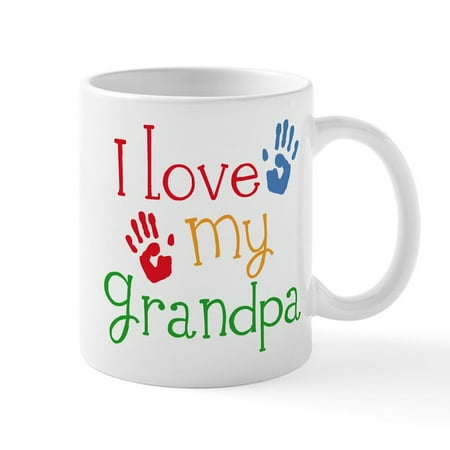 CafePress - I Love Grandpa Mugs - 11 oz Ceramic Mug - Novelty Coffee Tea Cup
CafePress - I Love Grandpa Mugs - 11 oz Ceramic Mug - Novelty Coffee Tea Cup