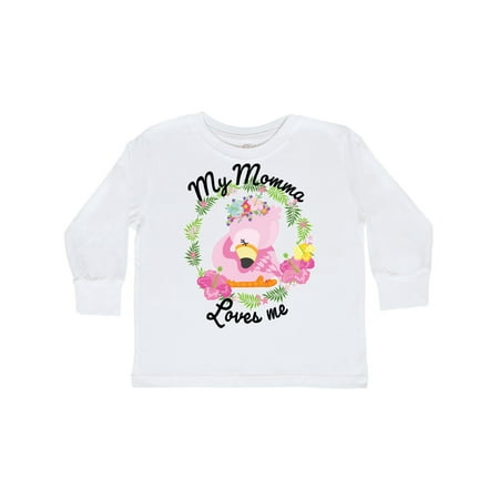 Inktastic Baby Flamingo My Momma Loves Me with Flower Wreath Gift Toddler Boy or Toddler Girl Long Sleeve T-Shirt
Inktastic Baby Flamingo My Momma Loves Me with Flower Wreath Gift Toddler Boy or Toddler Girl Long Sleeve T-Shirt