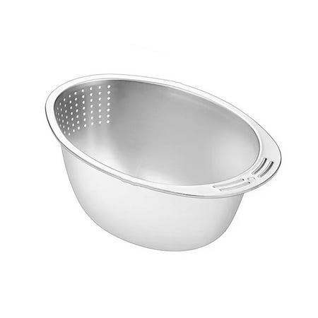 Kitchen Gadgets Kitchen Essentials Rice Washing Bowl Stainless Steel Drainage Basket Slanted Bottom Basin Colander S
Kitchen Gadgets Kitchen Essentials Rice Washing Bowl Stainless Steel Drainage Basket Slanted Bottom Basin Colander S