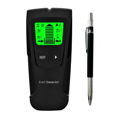 SANWOOD Stud Finder Electronic Stud Finder Sensor Center Finding Wall Scanner Detector with LCD Display for Wood Metal AC Wire Detection Durable
SANWOOD Stud Finder Electronic Stud Finder Sensor Center Finding Wall Scanner Detector with LCD Display for Wood Metal AC Wire Detection Durable