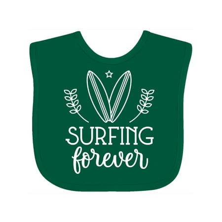 Inktastic Surfing Forever Surfer Gift Gift Baby Boy or Baby Girl Bib