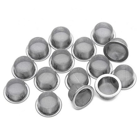 15Pcs 0.5 Inch Diameter Pipe Screens Premium 60 Mesh Metal Stainless Steel Screens Filters in Box
15Pcs 0.5 Inch Diameter Pipe Screens Premium 60 Mesh Metal Stainless Steel Screens Filters in Box