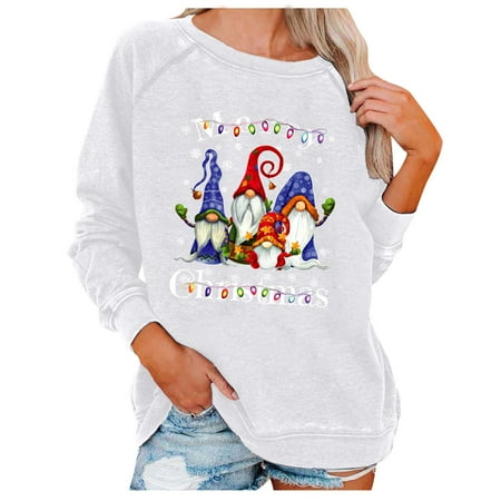 Fashion Women Casual O-neck Printing Long-sleeved Sweatshirt black long sleeve shirt women corset tops for women White XXL
Fashion Women Casual O-neck Printing Long-sleeved Sweatshirt black long sleeve shirt women corset tops for women White XXL