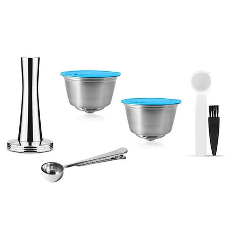 xinhuadsh Coffee Capsule Filter Safe 1 Set Easy Clean Reusable Coffee Capsule Dripper Wear-resistant Sturdy for Dolci Gusto
xinhuadsh Coffee Capsule Filter Safe 1 Set Easy Clean Reusable Coffee Capsule Dripper Wear-resistant Sturdy for Dolci Gusto