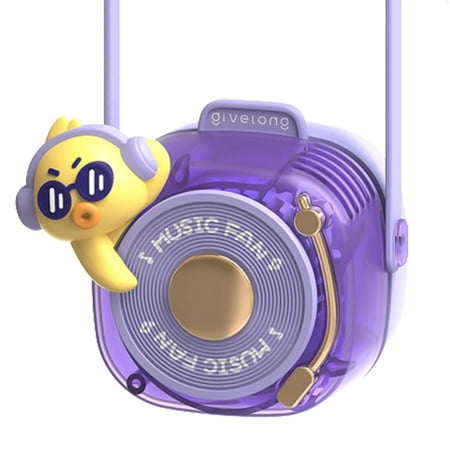 Kids Fan Hanging Cooling Fan Wearable Personal Fan Summer Gift Speeds for Summer Travels Use Compact Bladeless Fan Duck
Kids Fan Hanging Cooling Fan Wearable Personal Fan Summer Gift Speeds for Summer Travels Use Compact Bladeless Fan Duck