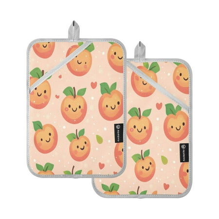 Two Pieces Of Square Heat Insulation Pad Oven Mitts 7x9.8 Inch Oven Microwave Kitchen Cooking Baking Cute Smile Pink Peach
Two Pieces Of Square Heat Insulation Pad Oven Mitts 7x9.8 Inch Oven Microwave Kitchen Cooking Baking Cute Smile Pink Peach