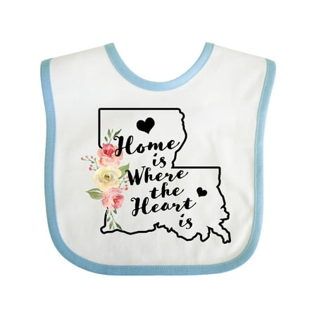 Inktastic Louisiana Home is Where the Heart is with Watercolor Floral Gift Baby Boy or Baby Girl Bib
Inktastic Louisiana Home is Where the Heart is with Watercolor Floral Gift Baby Boy or Baby Girl Bib