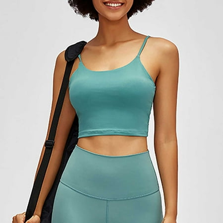 Aayomet Push Up Bras for Women Women Sexy Back Exercise Chest Gathered With Chest Pad Gymnsis Sling Yoga Vest Green L
Aayomet Push Up Bras for Women Women Sexy Back Exercise Chest Gathered With Chest Pad Gymnsis Sling Yoga Vest Green L