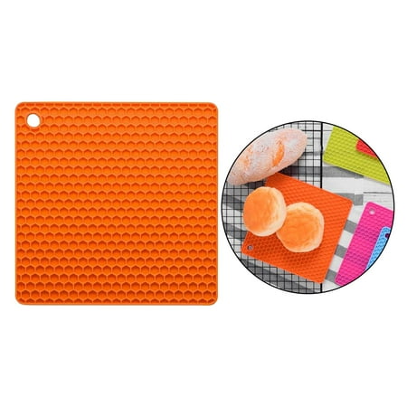 Silicone Mats Hot Pot Holders ing Mat Potholders Kitchen Tool Heat Resistant to 230℃ Non- Durable Flexible Easy
Silicone Mats Hot Pot Holders ing Mat Potholders Kitchen Tool Heat Resistant to 230℃ Non- Durable Flexible Easy