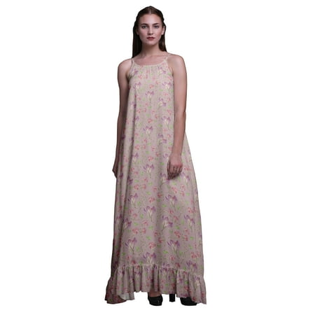 Bimba Dawn Pink Floral Leaves & Magnolia Printed Nightwear For Women Long Spaghetti Strap Maxi Dress Sleepwear Gown X-Small
Bimba Dawn Pink Floral Leaves & Magnolia Printed Nightwear For Women Long Spaghetti Strap Maxi Dress Sleepwear Gown X-Small