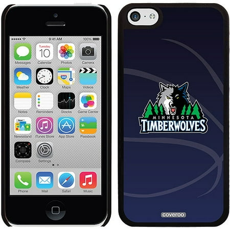 Minnesota Timberwolves Basketball Design on iPhone 5c Thinshield Snap-On Case by Coveroo